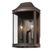 Golden 4308-OWM TBZ - Wry Lighting Cohen 2-light Outdoor Wall in Textured Bronze